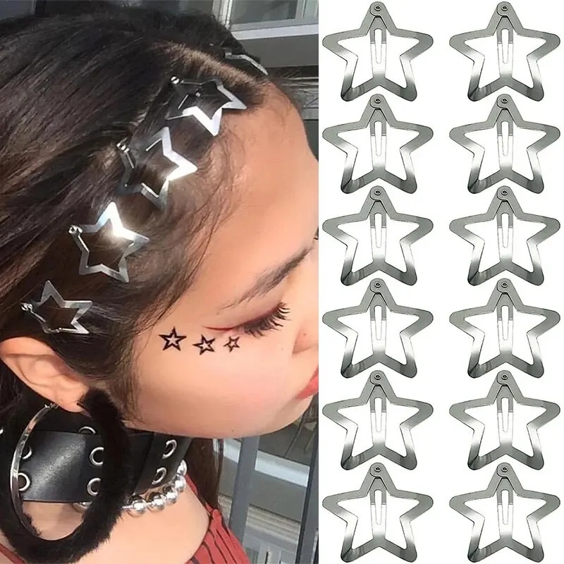 Bobby Pin Bulk - 2-100Pcs Star Hair Clips for Girls