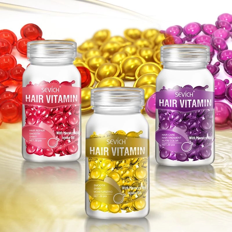 Hair Care Collagen - Sevich Smooth Silky Hair Vitamin Capsule