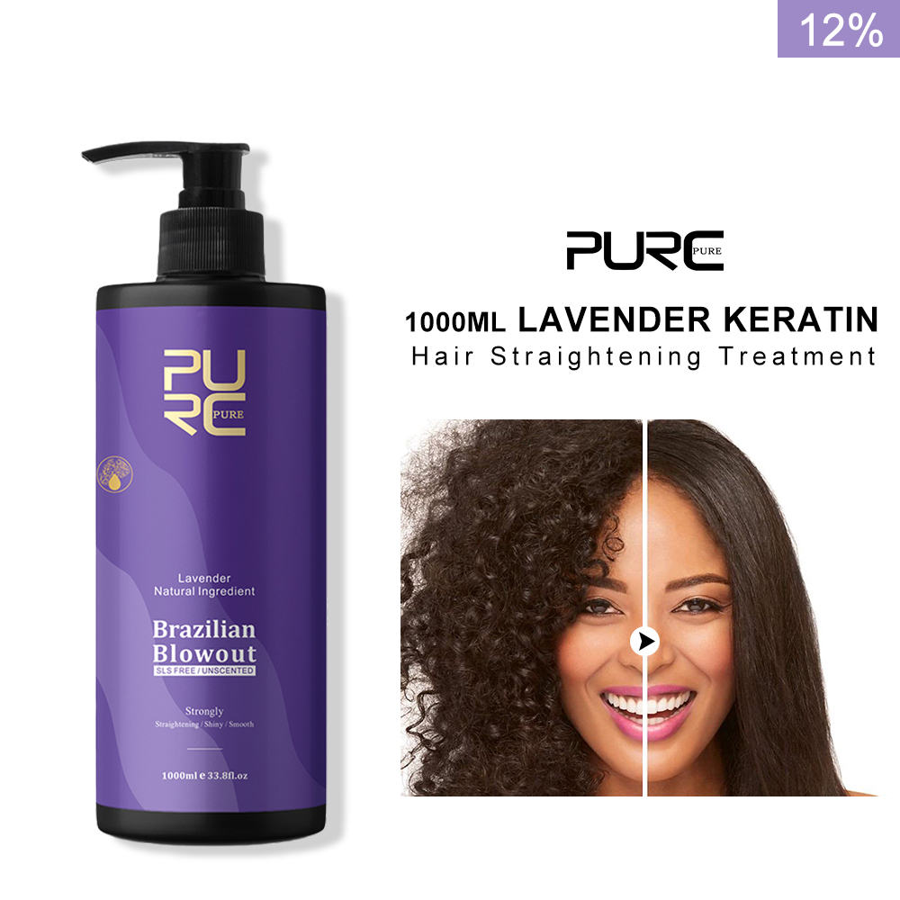 Hair Care Korean - PURC Lavender 12% Brazilian Keratin Straightening