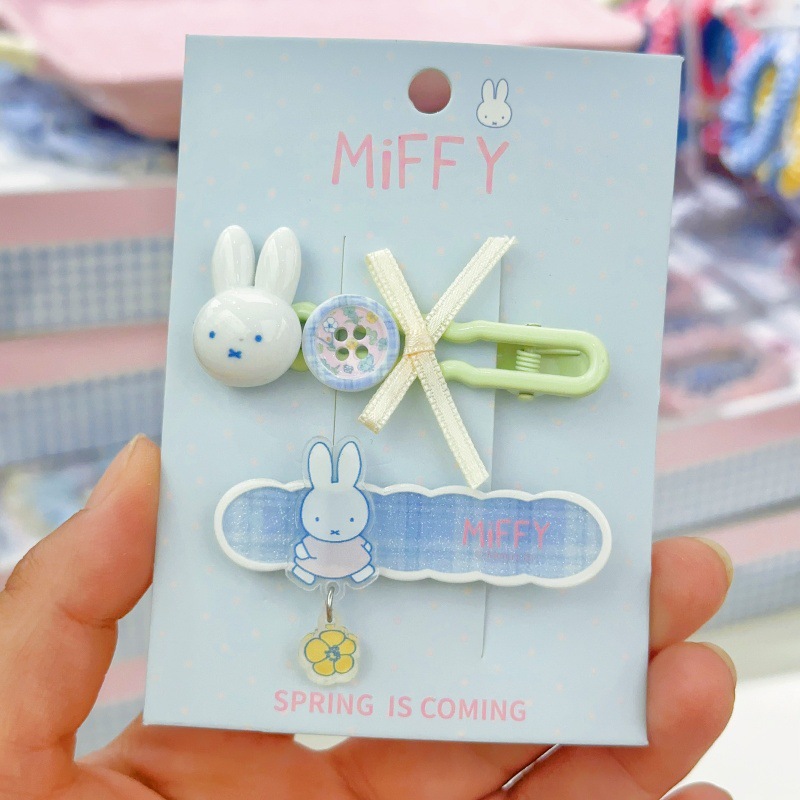 New Miffy rabbit bangs clip si - Hair Care Gift Set recension och pris