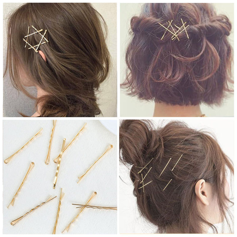 10pcs Hair Clips Hairpins Gold - Bobby Pin Bulk recension och pris