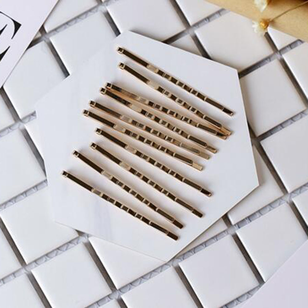10pcs Hair Clips Hairpins Gold - Bobby Pin Bulk recension och pris
