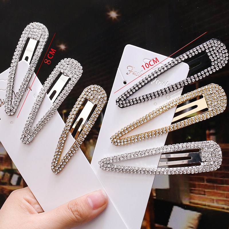 Elegant Metal Drop Rhinestone  - Bobby Pin Bulk recension och pris