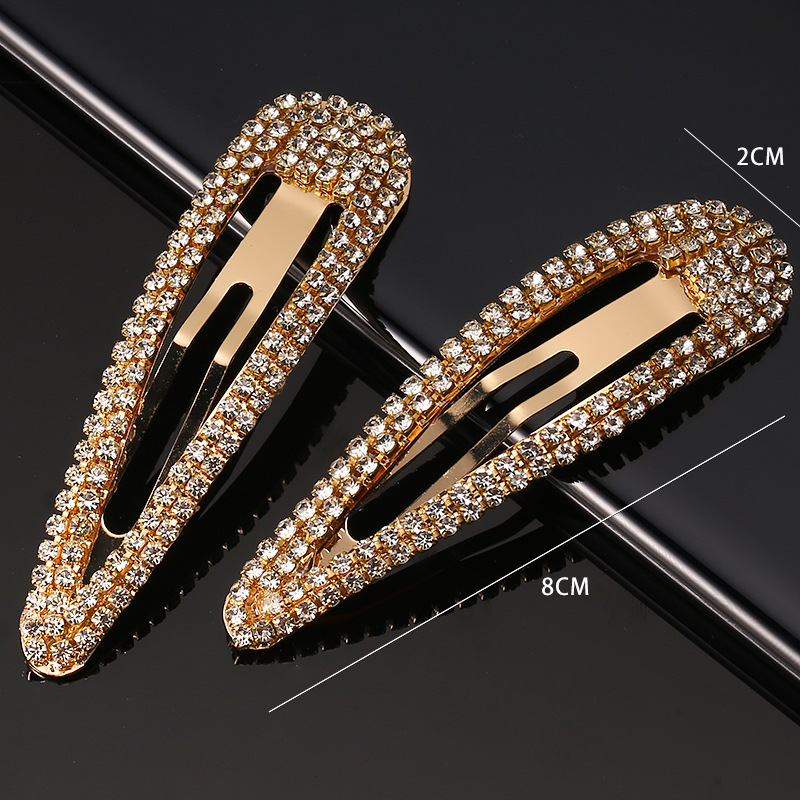 Elegant Metal Drop Rhinestone  - Bobby Pin Bulk recension och pris