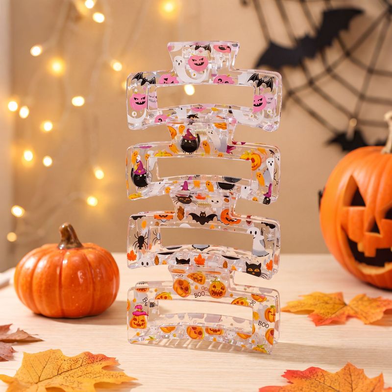4pcs/set Halloween Hair Claw C - Hair Care Gift Set recension och pris