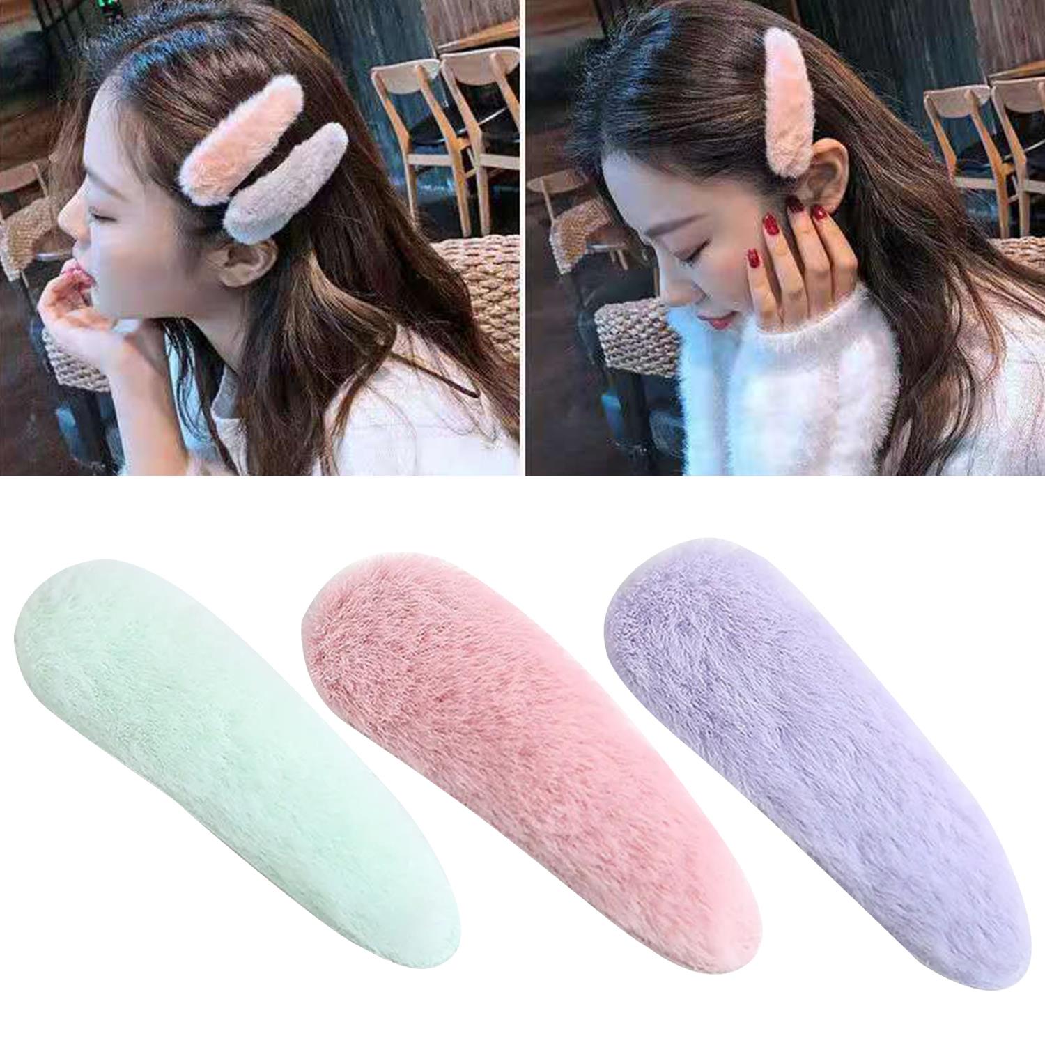 2pcs Cute Fluffy Hairpins Plus - Bobby Pin Bulk recension och pris