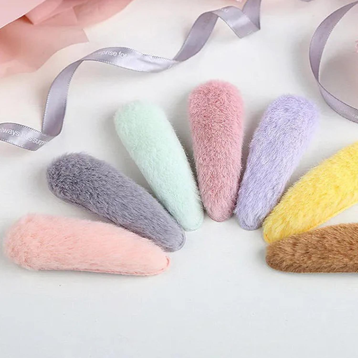 2pcs Cute Fluffy Hairpins Plus - Bobby Pin Bulk recension och pris