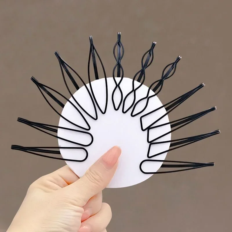 3/24pcs Black Simple Bobby Hai - Bobby Pin Bulk recension och pris