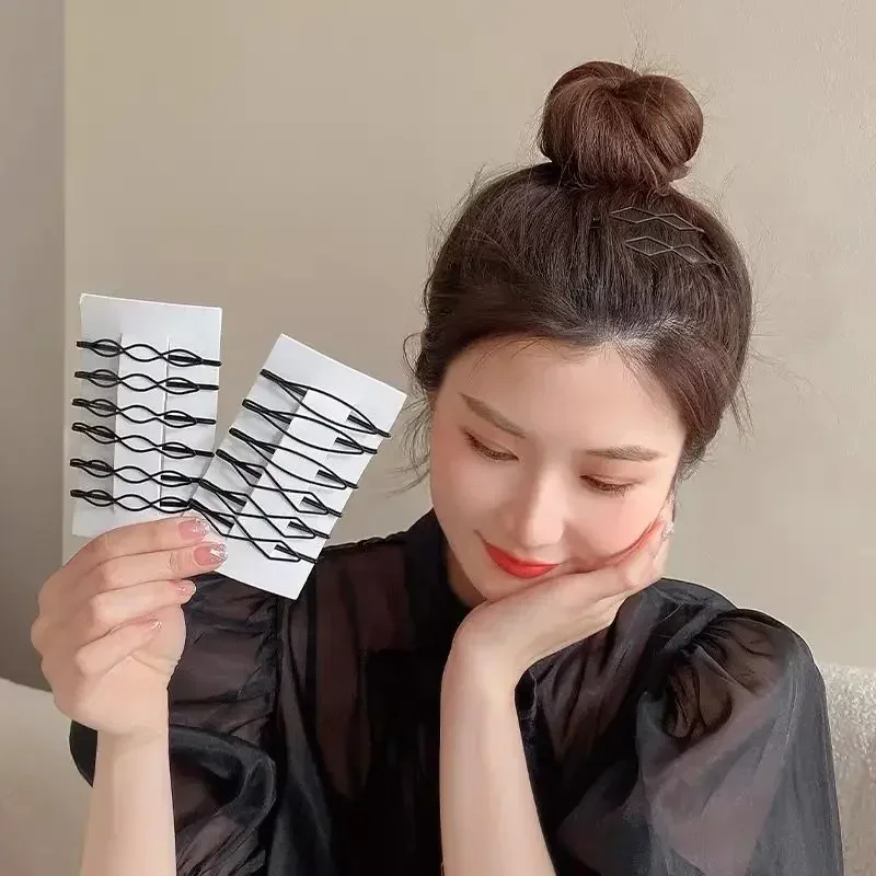 3/24pcs Black Simple Bobby Hai - Bobby Pin Bulk recension och pris