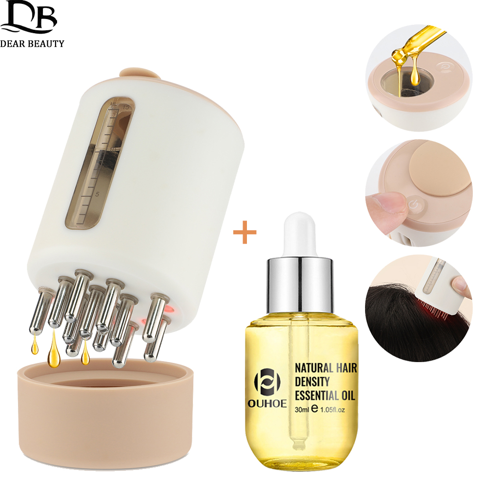 Electric Vibration Head Massag - Hair Care Essential Oil recension och pris