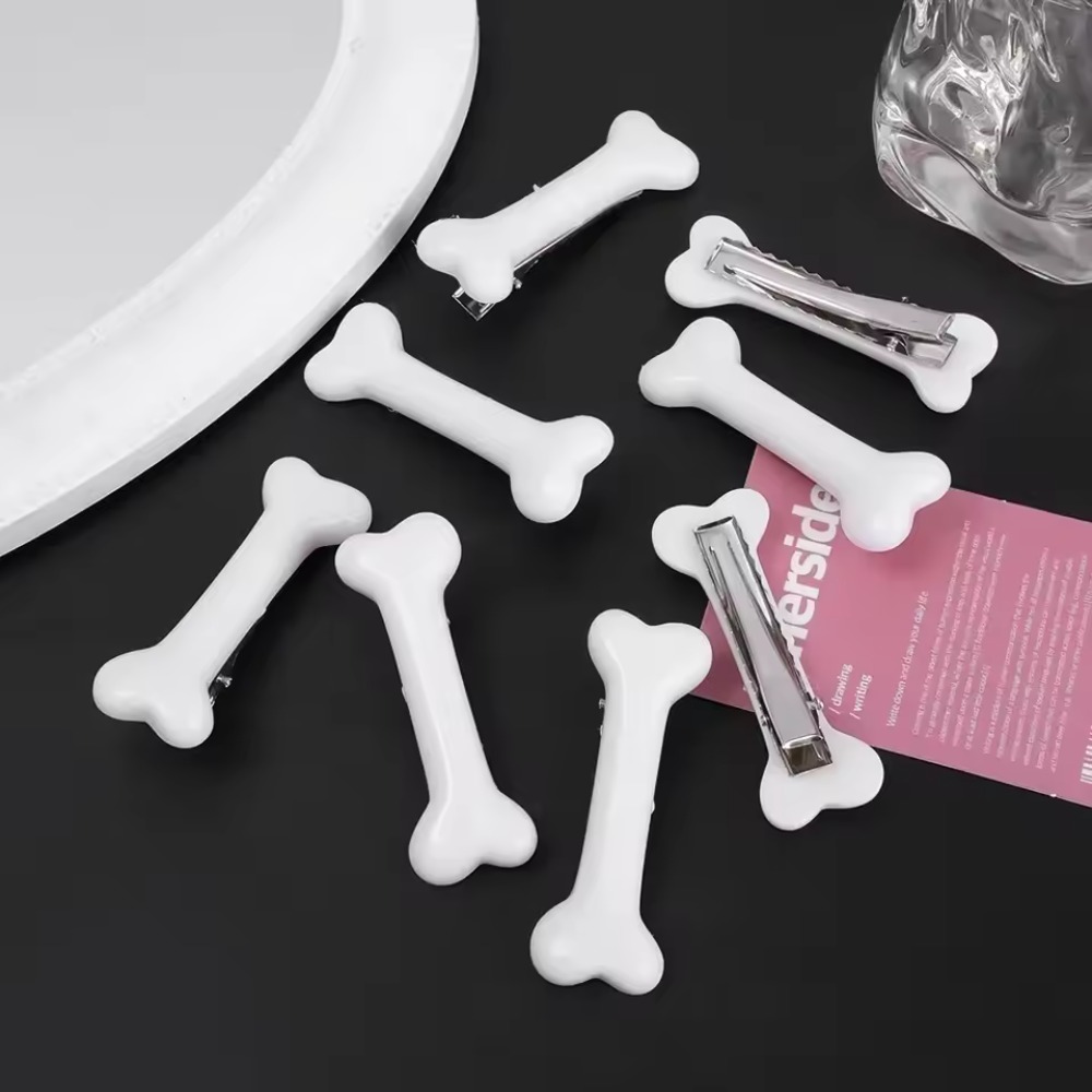Y2K  White Bone Hair Clip Cute - Bobby Pin Bulk recension och pris