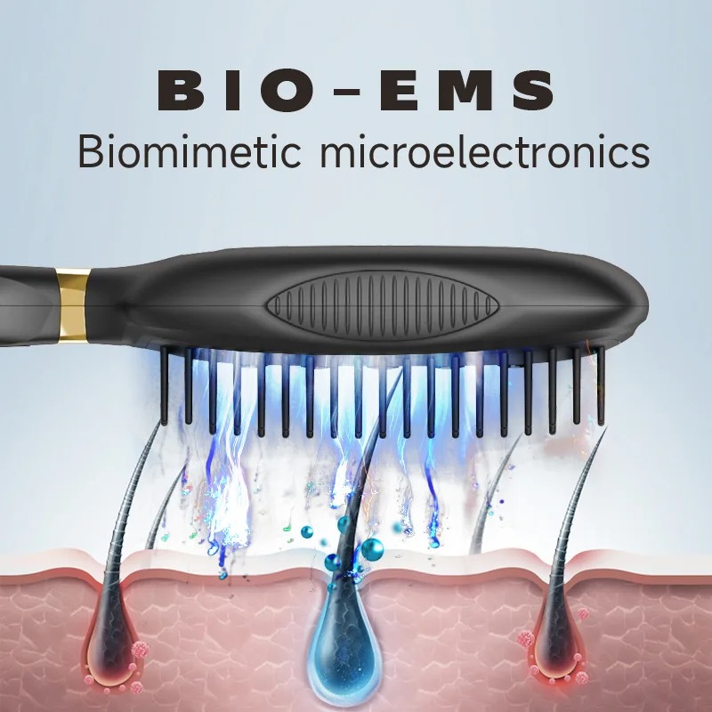 Electric Anti static Hair Comb - Hair Care Growth recension och pris