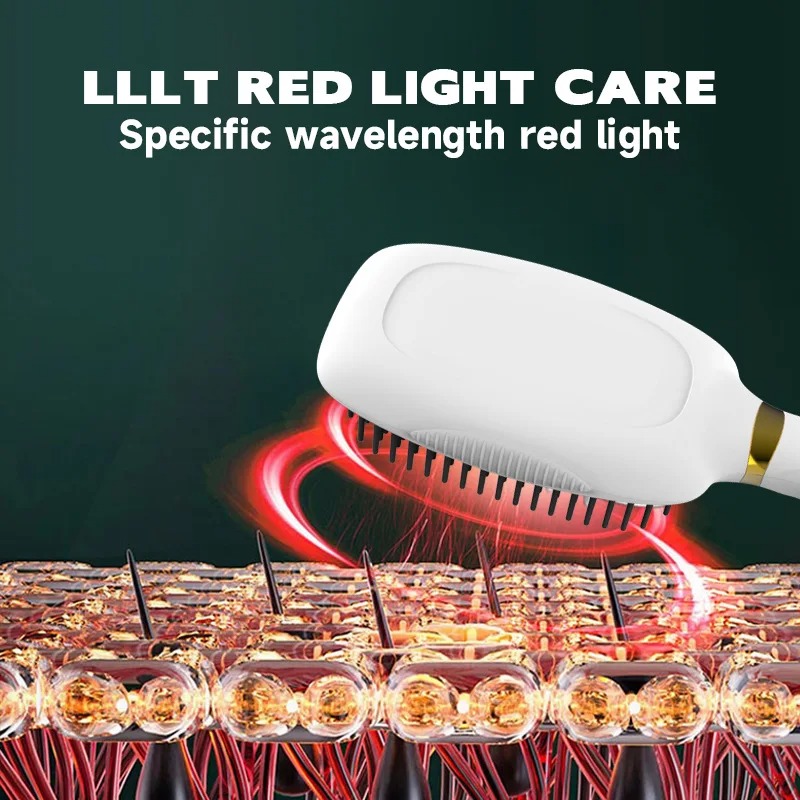 Electric Anti static Hair Comb - Hair Care Growth recension och pris