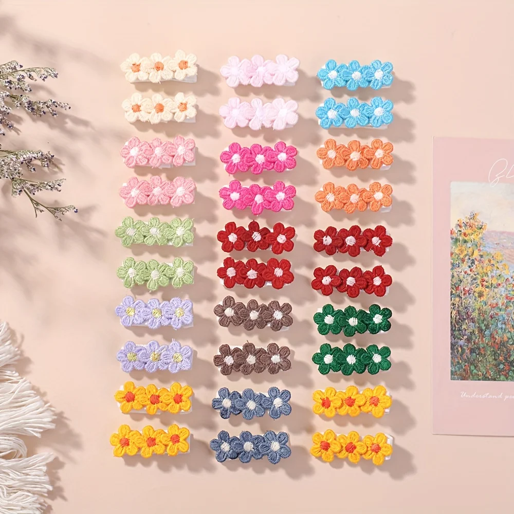 10Pcs/Set Baby Mini Flower Hai - Hair Care Gift Set recension och pris