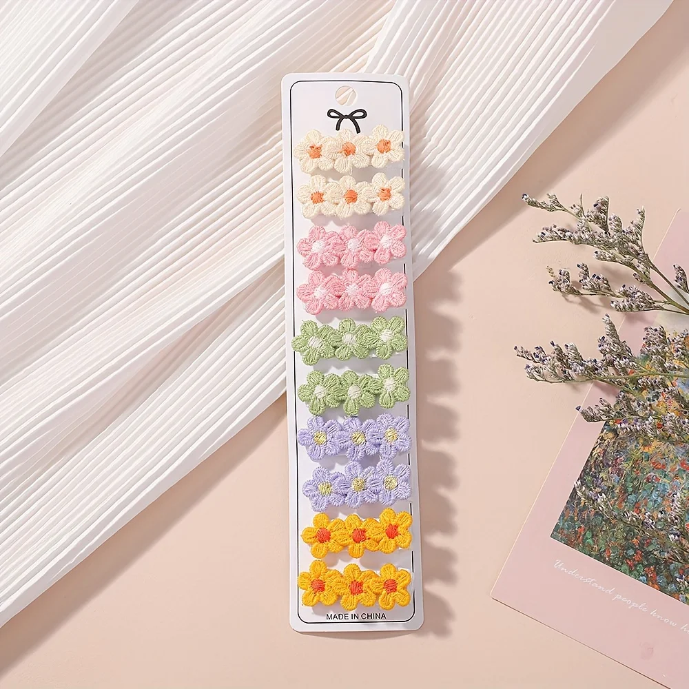 10Pcs/Set Baby Mini Flower Hai - Hair Care Gift Set recension och pris