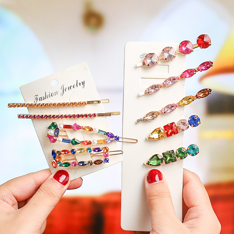 2020 New Multicolor Crystal Fa - Bobby Pin Bulk recension och pris