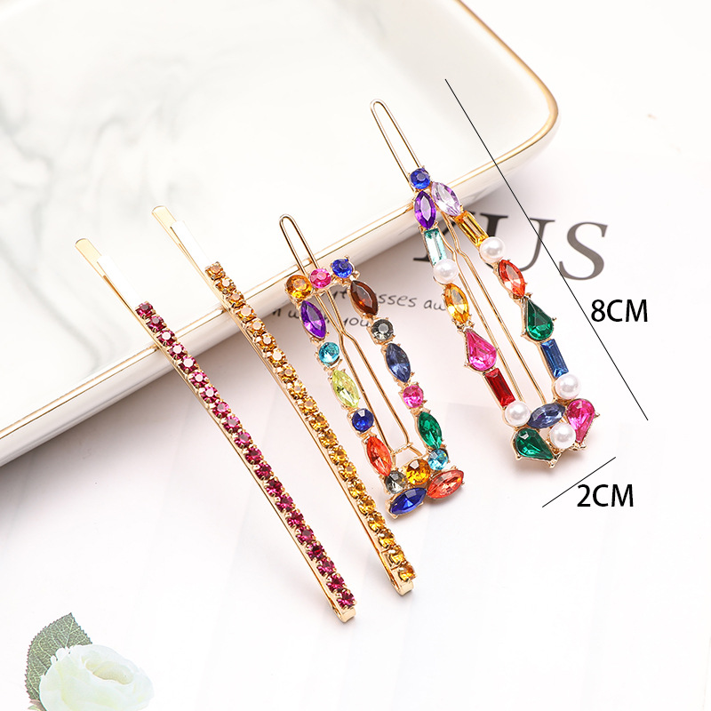 2020 New Multicolor Crystal Fa - Bobby Pin Bulk recension och pris