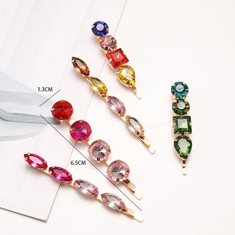 2020 New Multicolor Crystal Fa - Bobby Pin Bulk recension och pris