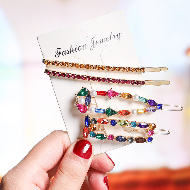 2020 New Multicolor Crystal Fa - Bobby Pin Bulk recension och pris