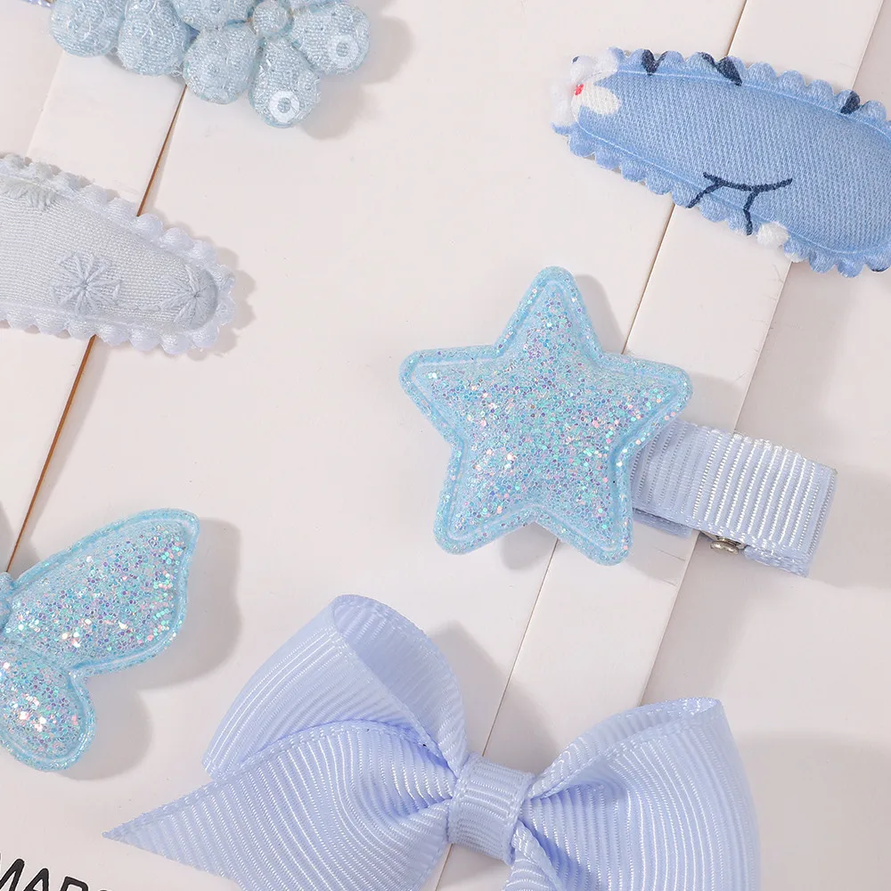 8Pcs/Set Girls Barrette Haircl - Hair Care Gift Set recension och pris