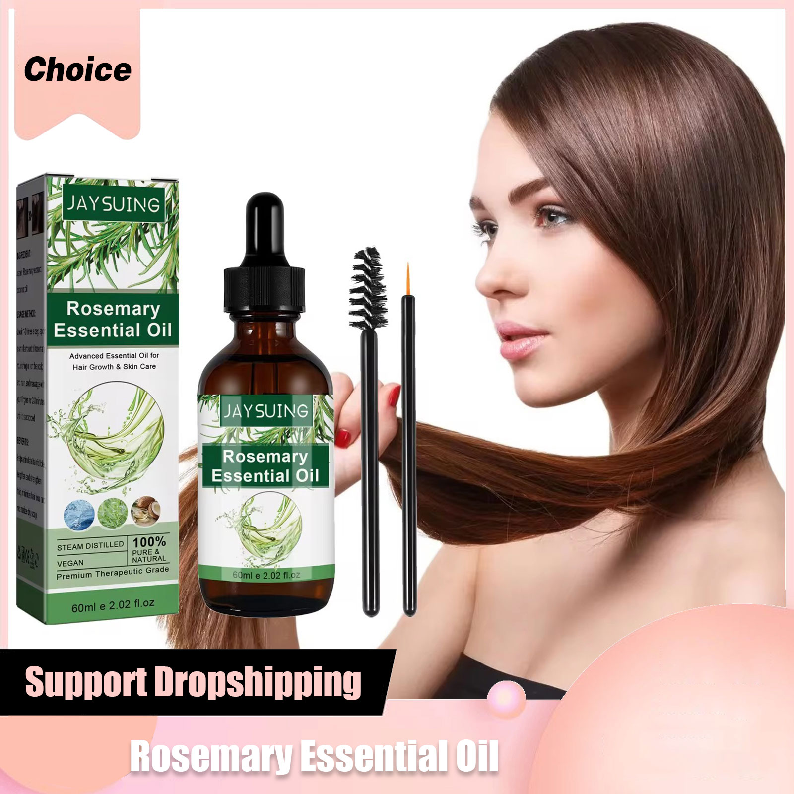 Rosemary Essential Oil For Hai - Hair Care Essential Oil recension och pris
