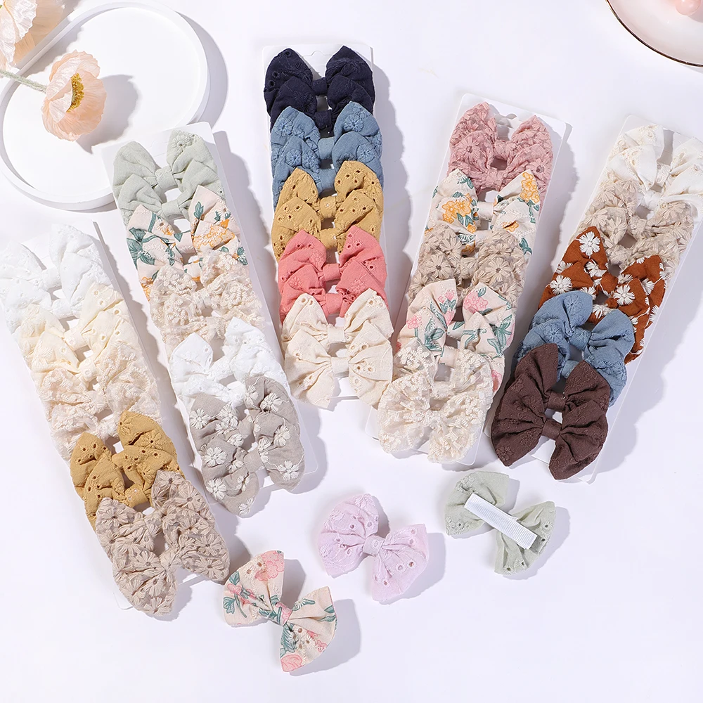 10Pcs/Set Fashion Bows Hairgri - Hair Care Gift Set recension och pris