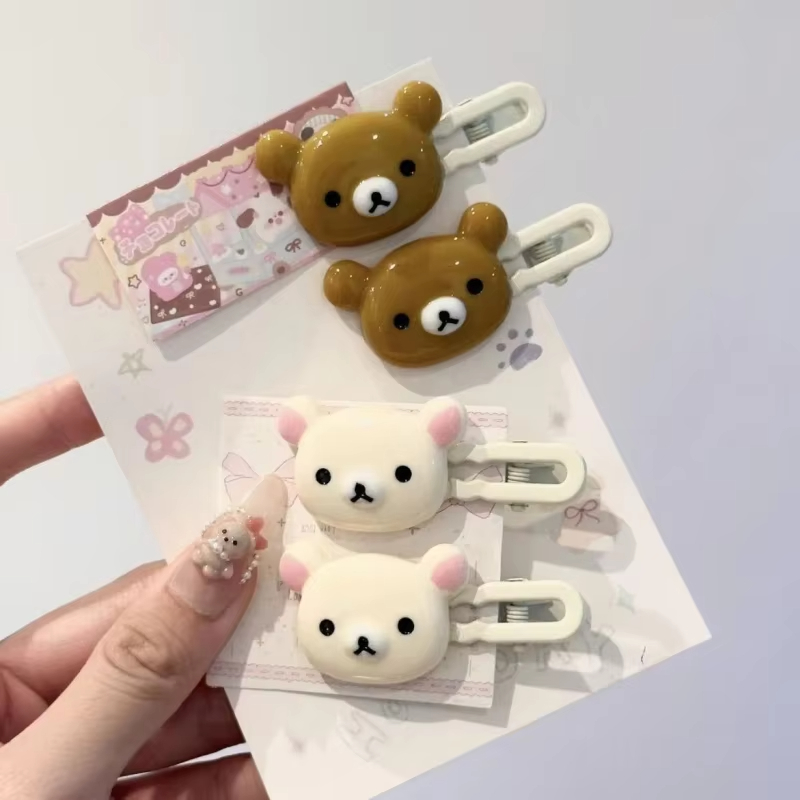 Cute Bear Hairpins Set Preppy  - Hair Care Gift Set recension och pris