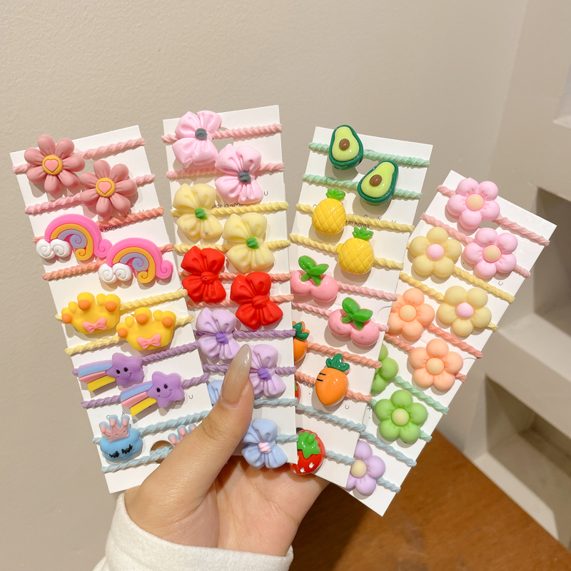 50 Pcs Girls Cartoon Fruit Ani - Hair Care Gift Set recension och pris