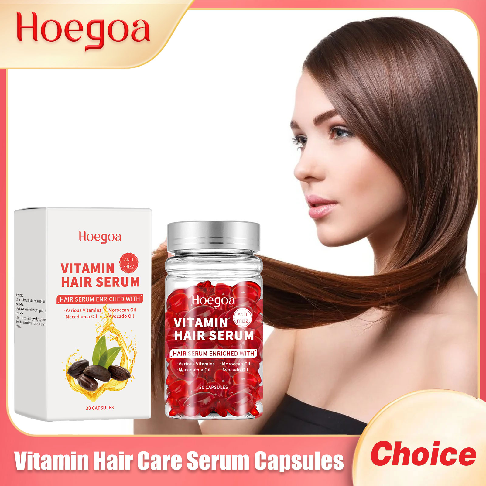 Vitamin Hair Care Serum Capsul - Hair Care Essential Oil recension och pris