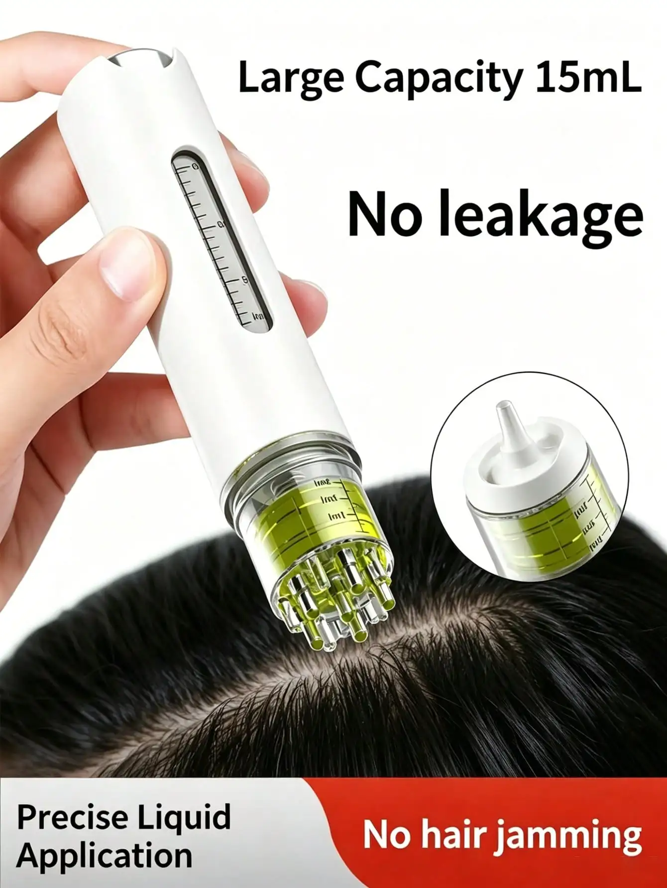 Scalp Applicator Travel Capaci - Hair Care Growth recension och pris