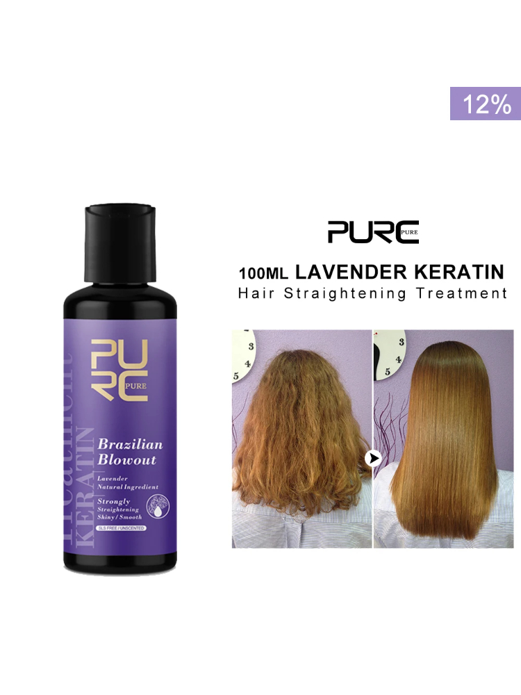 PURC Lavender 12% Brazilian Ke - Hair Care Korean recension och pris
